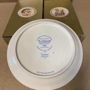 MJ Hummel 1980 “spring dance” plate